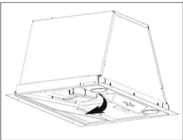BEKO HNU51630SH - Cleaning of the grease filter - 1
