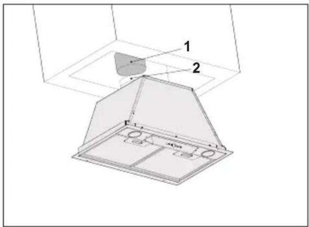 BEKO HNU51630SH - Drilling mounting holes - 3