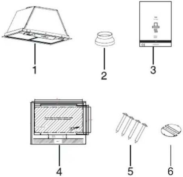 BEKO HNU51630SH - Contenu de l'emballage - 1