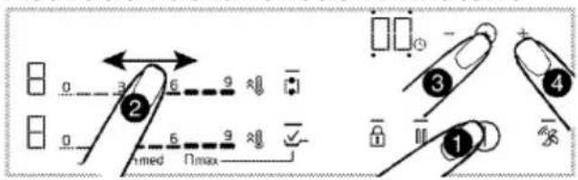 BEKO HII64791UFT - Activation de la fonction Minuterie - 1