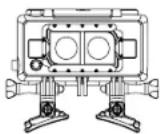 GOPRO Dual HERO System - FIXATION AVEC LES SUPPORTS ADHÉSIFS INCURVÉS OU PLATS - 1