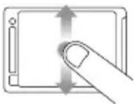 GOPRO LCD Touch BacPac - Glisser vers le haut/bas Appuyer - 1