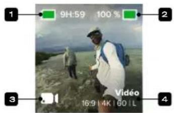 GOPRO HERO 13 Black - ÉCRAN AVANT - 1