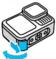 GOPRO HERO 13 Black - INSERTION DE LA CARTE SD ET DE LA BATTERIE - 1