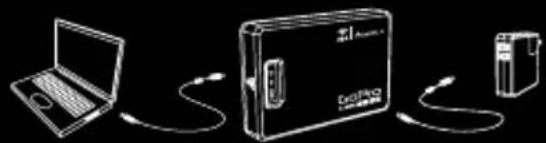 GOPRO Wi-Fi Combo Kit - Wi-Fi BacPac: Batterie + Charge - 1