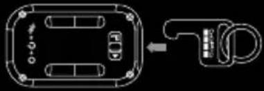 GOPRO Wi-Fi Combo Kit - Pour insérer l'accessoire de fixation : - 1