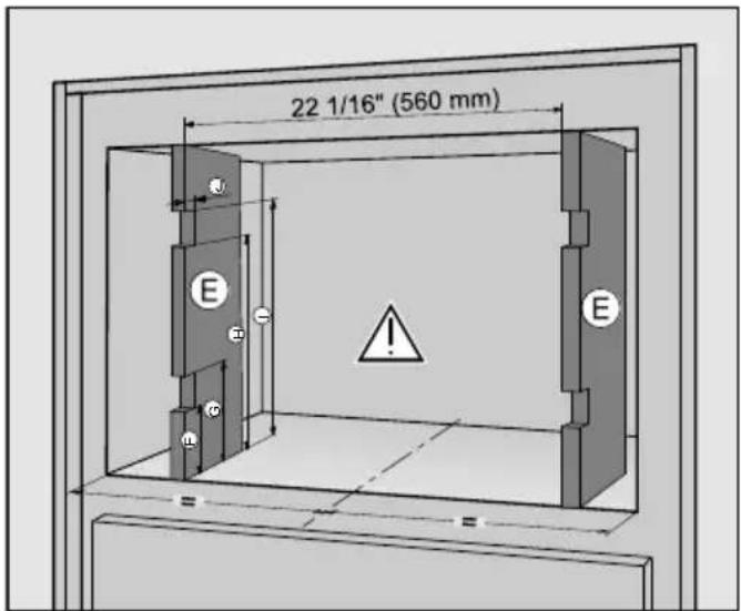 MIELE EBA 2748 - fr - Préparer la niche du meuble - 2