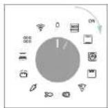 CANDY CA6 NP5B3EHTW - UUNIN KYTKEMINEN PÄÄLLE/POIS PÄÄLTÄ - 1
