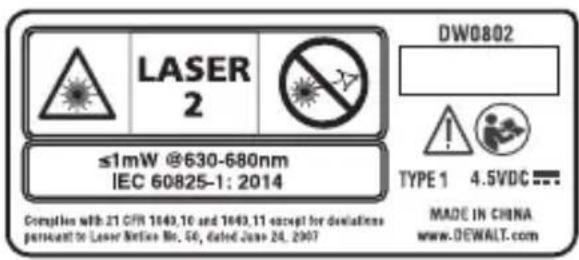 DEWALT DW0802 - Warning Labels - 4