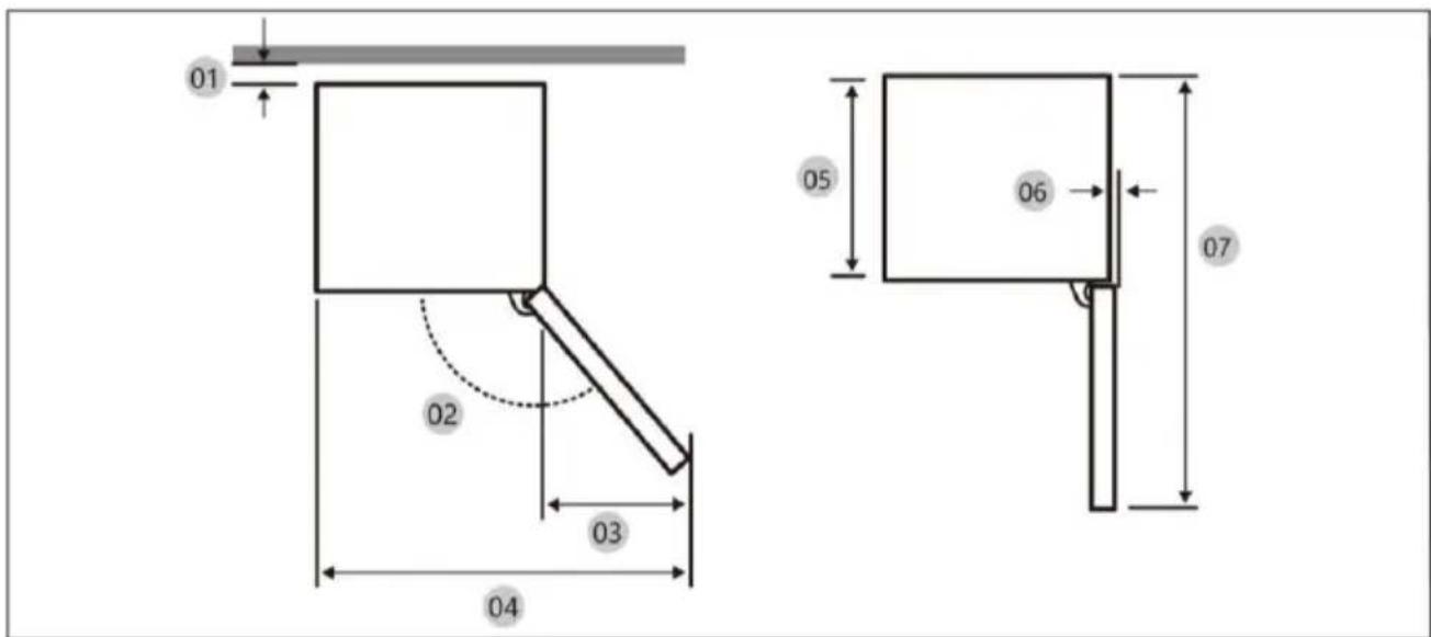 CANDY CMT5518EVWF - Propozycja przestrzeni - 1