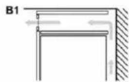CANDY CMT5518EVWF - Doorsnede van ventilatie - 2