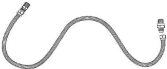 HAIER HCR2250AGS - Raccord métallique flexible : - 1