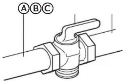 HAIER HCR2250AGS - Gas Shut-off Valve: - 1
