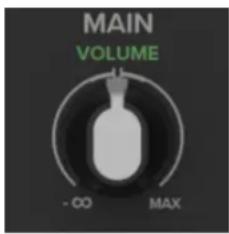 MACKIE Thump210XT - Réglage Main Volume - 1