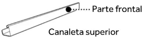 HAIER HWQ08XCT - INSTALACIÓN DE LA CANALETA SUPERIOR - 3