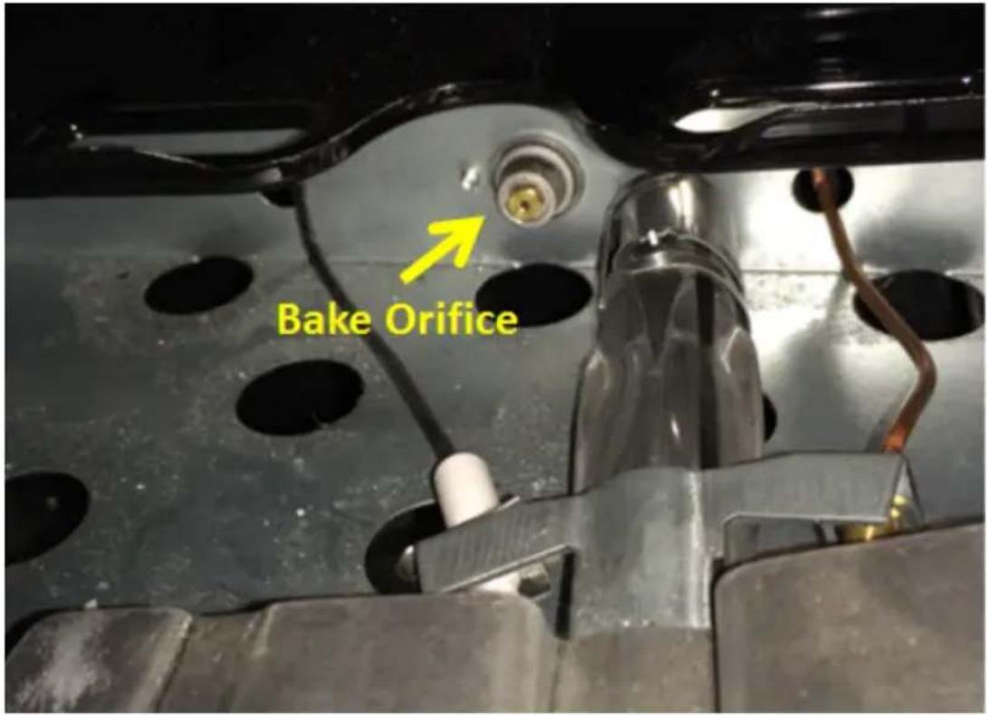 HAIER HCR6250AGS - STEP 6 - CHANGE OVEN BURNER ORIFICES (HCR6250AGS) - 8
