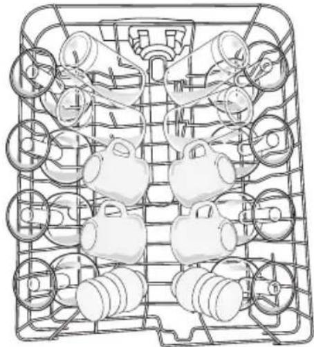 HAIER HDBL655AFW - LOADING UPPER RACK - 3