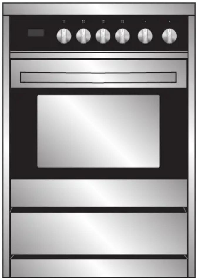 HAIER HCR2250AES - Estufa independiente eléctrico de 24" - 1