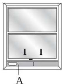 HAIER QPHD10AXLB - PASO 3 - INSTALAR EL PANEL PRINCIPAL DE LA VENTANA Y LOS PANELES DE EXTENSIÓN - 1