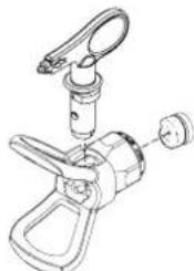 WAGNER SprayPack 18V - Cleaning the spray gun components - 4
