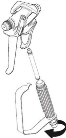 WAGNER SprayPack 18V - Unclogging the spray gun filter - 1