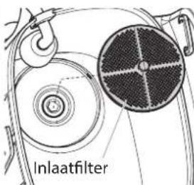 WAGNER SprayPack 18V - Verstopping in het inlaatfilter verwijdermen - 1