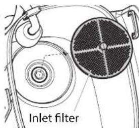 WAGNER SprayPack 18V - Unclogging the inlet filter - 1