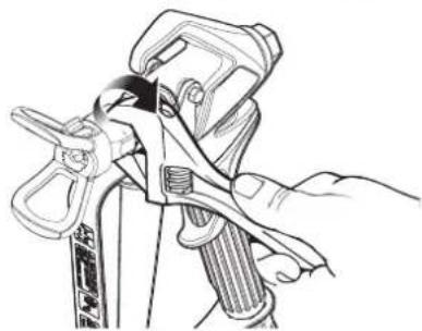 WAGNER SprayPack 18V - Niet met de handen in devloeistofstraal komen. - 5