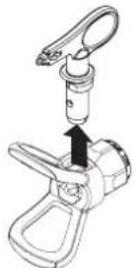 WAGNER SprayPack 18V - Nettoyage des composants du pistolet de pulverisation - 2