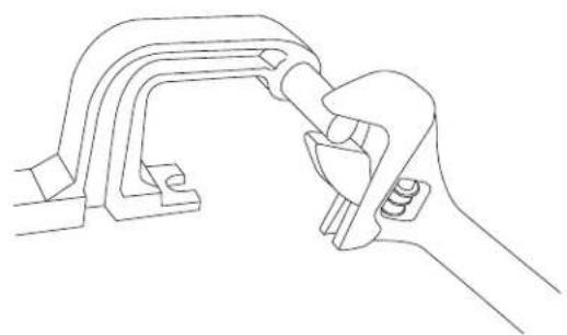 HAIER QWR04DGRGB - REVERSING TOP HINGE - 1