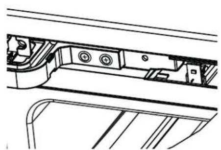 HAIER QWR04DGRGB - ATTACH TOP HINGE - 1