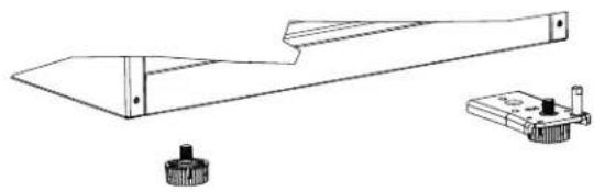 HAIER QWR04DGRGB - REMOVE BOTTOM HINGE ASSEMBLY - 1
