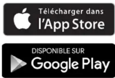Télécharger dans l'App Store DISPONIBLE SUR Google Play