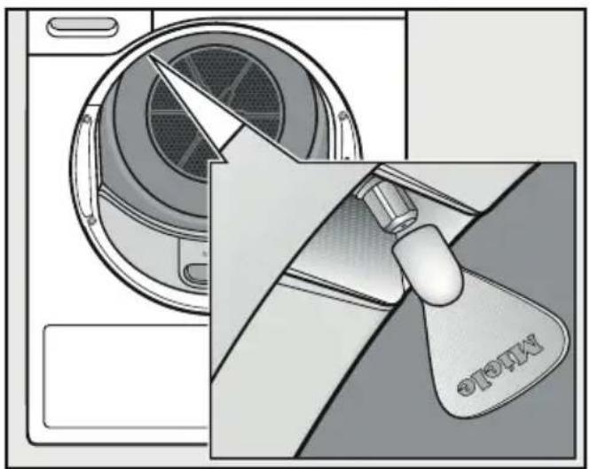 MIELE TXI680WP - Remplacement de la buse du gicleur obstrué pour le pro-gramme SoftSteam - 1