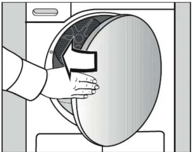 MIELE TXI680WP - Fermeture de porte - 1