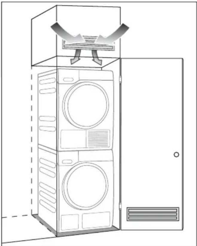 MIELE TXI680WP - Installation dans un placard - 2