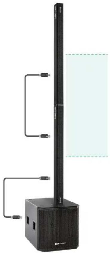 Ecler LABI1-SB18p - CONFIGURATION DES ENCEINTES - 1