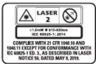 DEWALT DCLE34220 - Etiquetas de atenção - 6