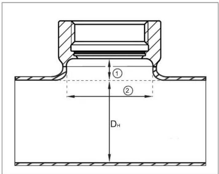 IFM E30559 - Utilisation sur une piece en T : - 2