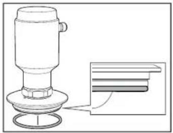 IFM LW2760 - Monter l'appareil avec un adaptateur VARIVENT® - 1