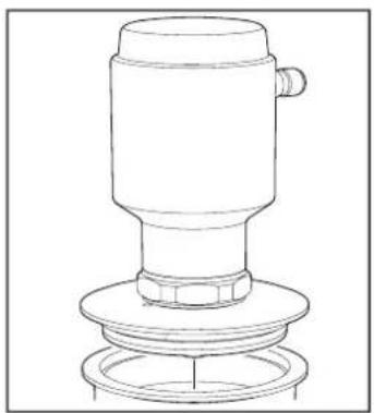IFM LW2760 - Monter l'appareil avec un adaptateur VARIVENT® - 2