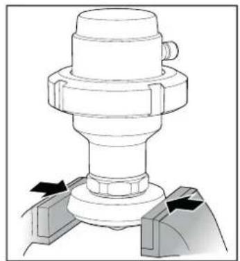 IFM LW2760 - Pré-monter le raccord à souder adaptateur - 3