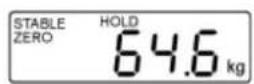 Kern MPE 250K100HNM - Data-Hold function - 3