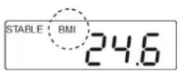 Kern MCD 300K-1 - Calculation of the Body Mass Index - 8