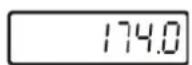 Kern MCD 300K-1 - Calculation of the Body Mass Index - 6
