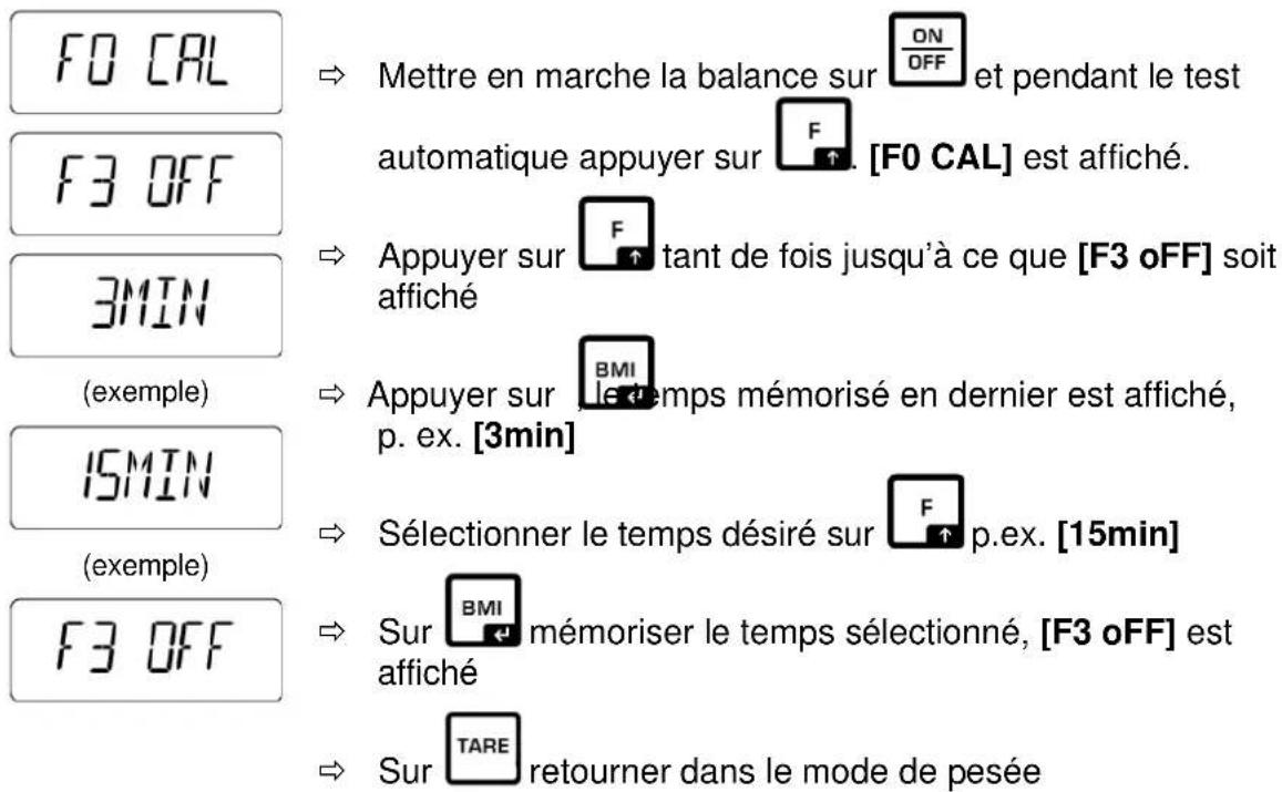 Kern MCD 300K-1 - Fonction de coupure automatique „AUTO OFF“ - 1
