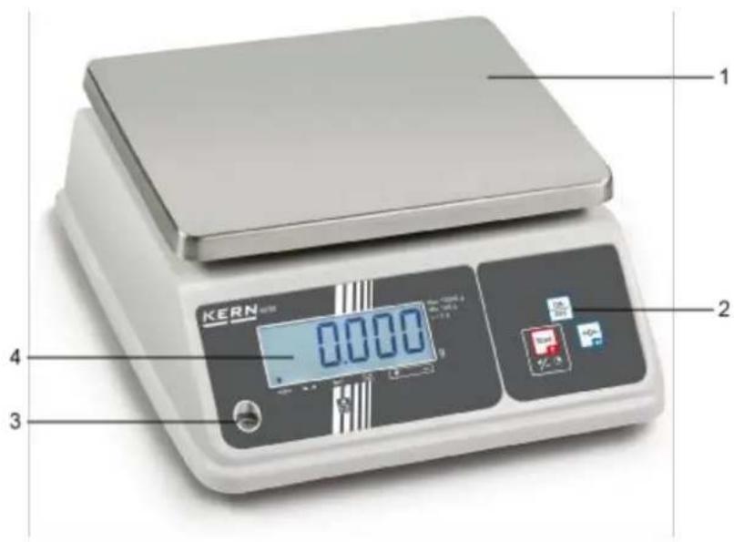 Kern WTB 6K-3NM - Appliance overview - 1