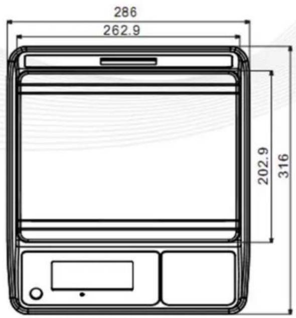 Kern WTB 1K-4NM - Dimensions - 1