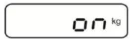 Kern IOC 300K-2M - Commutation de l'unité de pesée: - 2