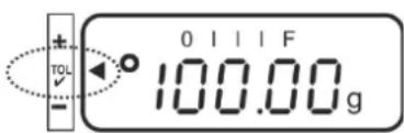 Kern PNJ 600-3M - Menüeinstellung „23.Pi. 1“ / ein Grenzwert - 1